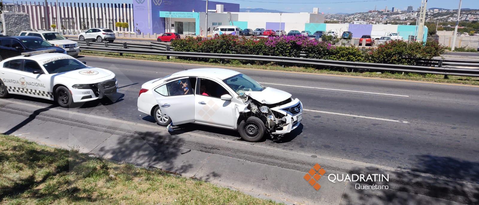 Choque Por Alcance En La M Xico Quer Taro