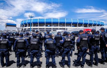 Listo Operativo De Seguridad Para Gallos Blancos Contra Cruz Azul