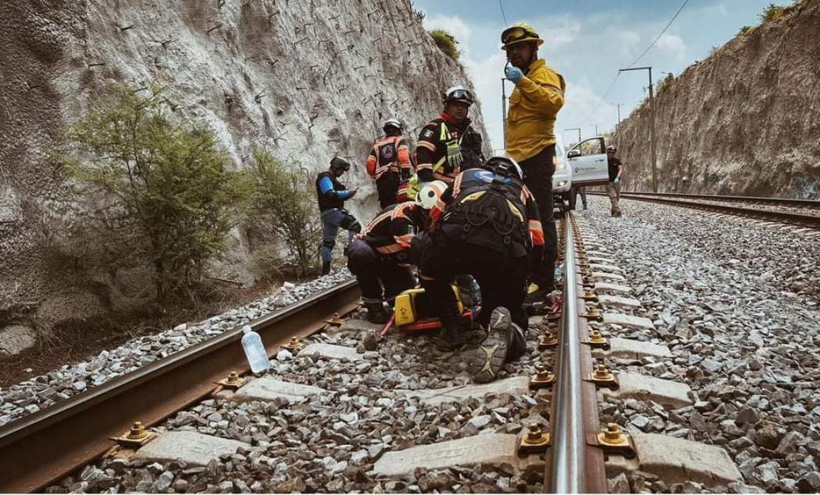 Mujer fue arrollada por el tren en La Cañada y pierde su brazo