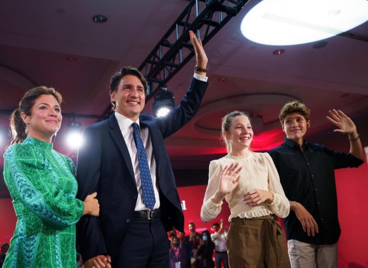 El primer ministro de Canadá Justin Trudeau se separa de su esposa