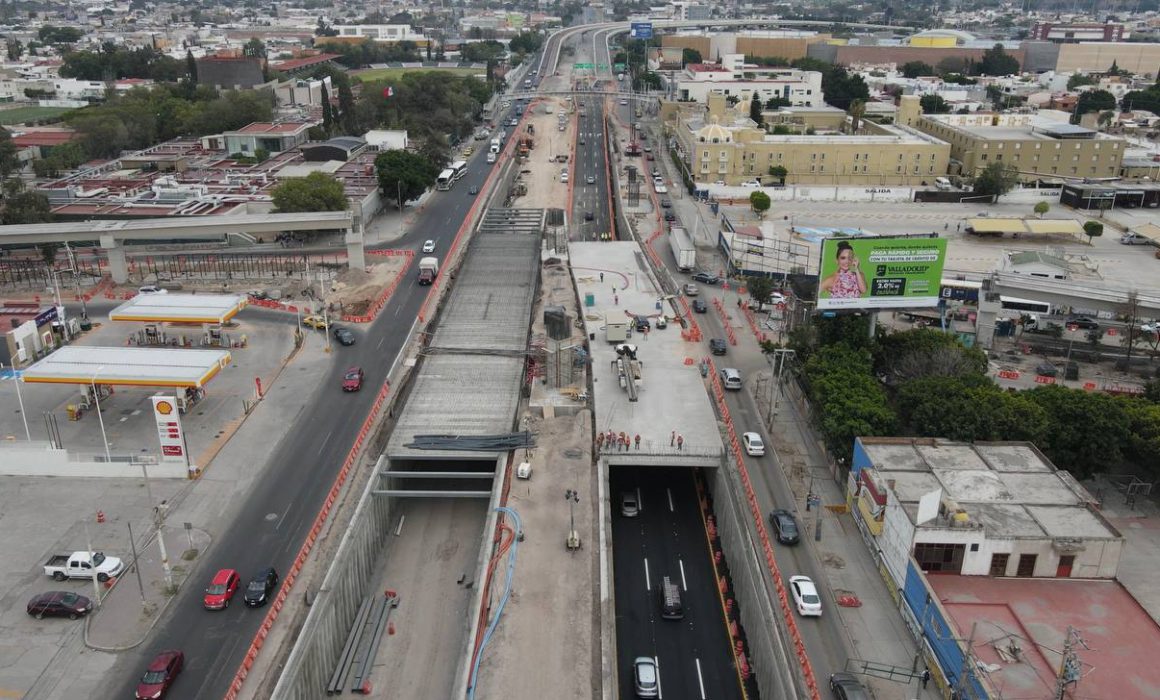 Obras de Paseo 5 de Febrero concluirán el 31 de diciembre