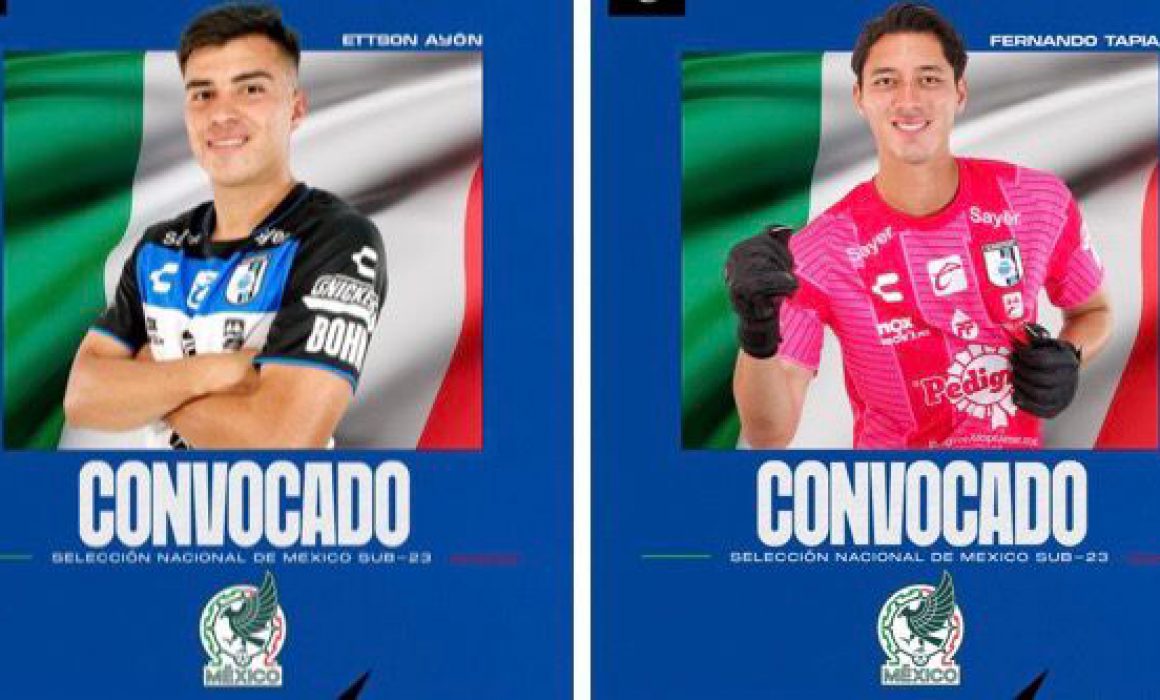 Convocan a Fernando Tapia y Ettson Ayón a selección mexicana Sub 23