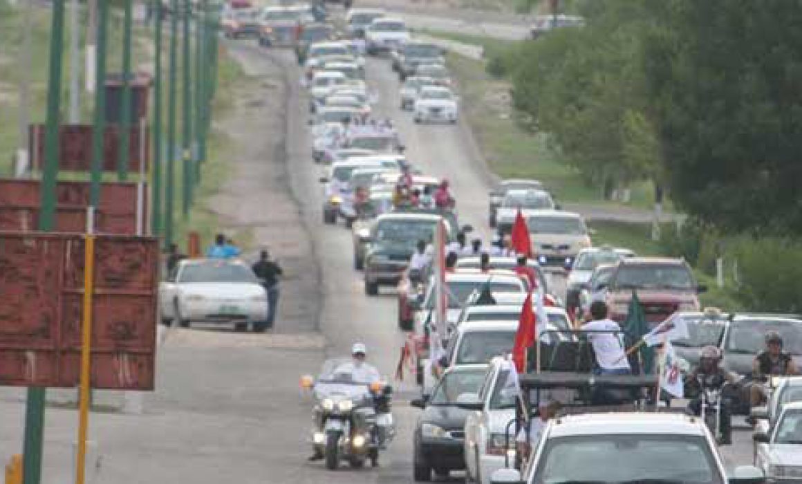 La 17. Caravana del Migrante llegar a Quer taro Guanajuato y SLP