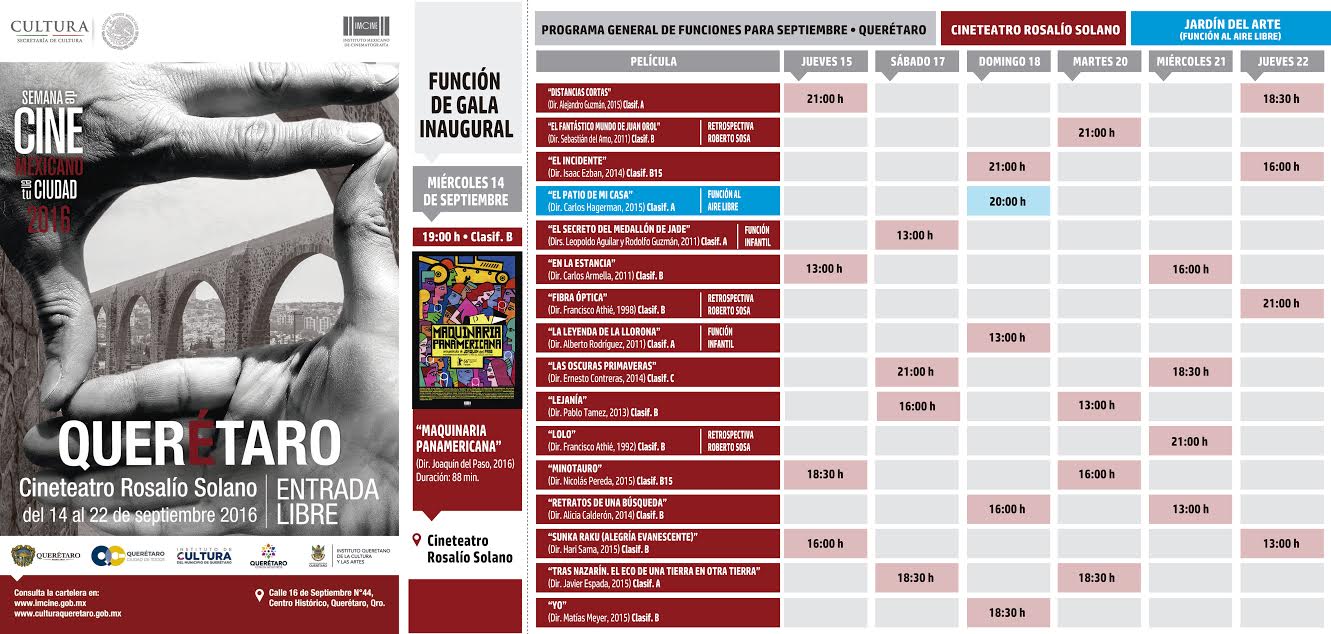 cARTELERA CINE