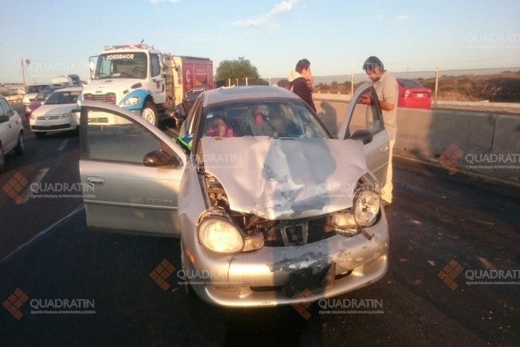 Tres personas resultaron lesionadas tras accidentes en la libre a ... - Quadratín Querétaro
