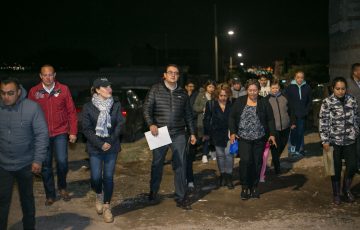 En marcha alumbrado público en Prado del Cerro Gordo, San Juan del Río - Quadratín Querétaro