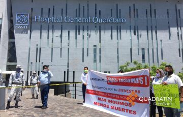 Empleados del ISSSTE protestan por falta de personal e insumos ...