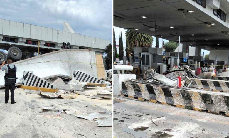 Tráiler se queda sin frenos e impacta varios autos en la México-Puebla ...