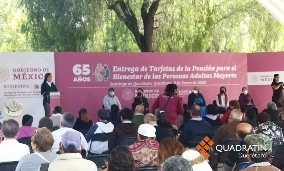 Recibirán adultos mayores 6 mil 950 pesos de pensión Bienestar, en enero