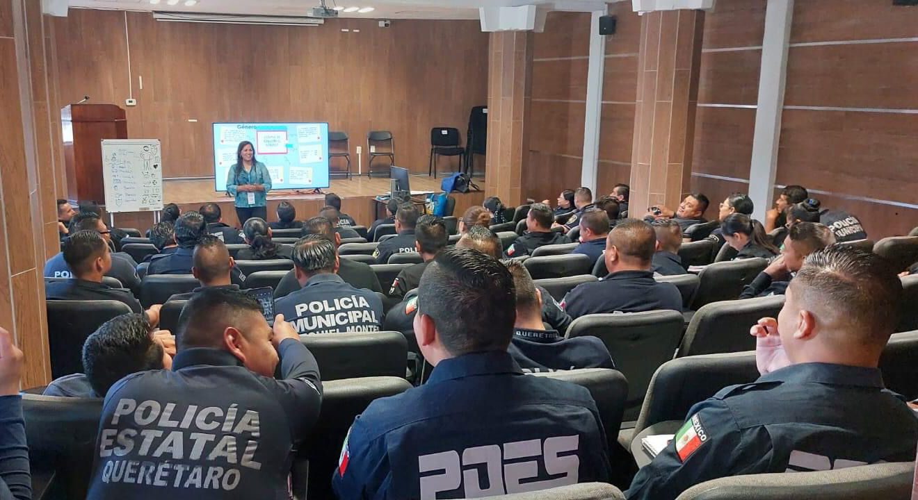 Capacitan A Policías De Querétaro En Perspectiva De Género