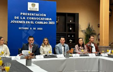 Presentan convocatoria de Jóvenes en el Cabildo 2023 - Quadratin Querétaro