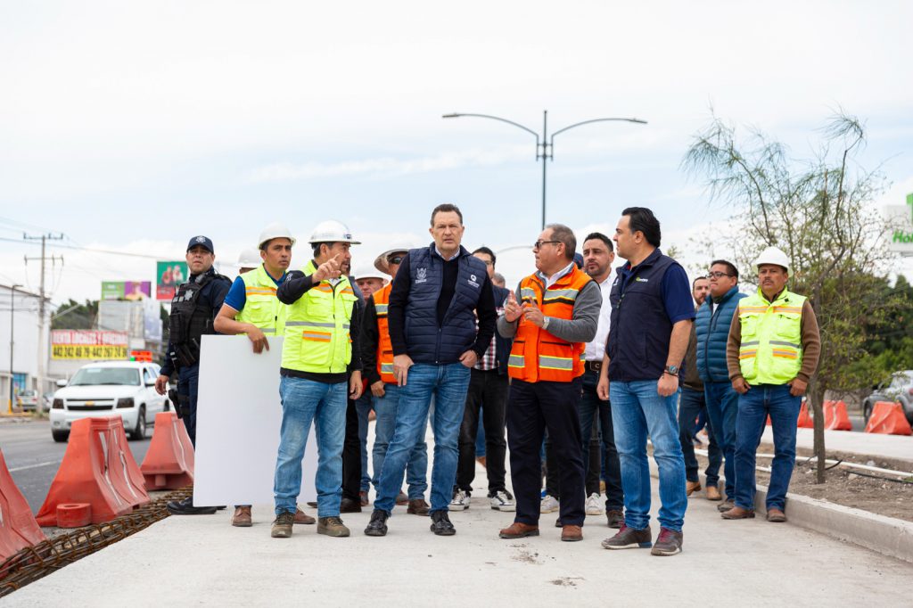 Supervisa Mauricio Kuri La Obra Paseo 5 De Febrero