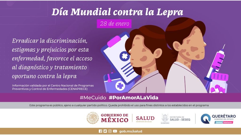 Conmemora Sesa Querétaro el Día Mundial contra la Lepra