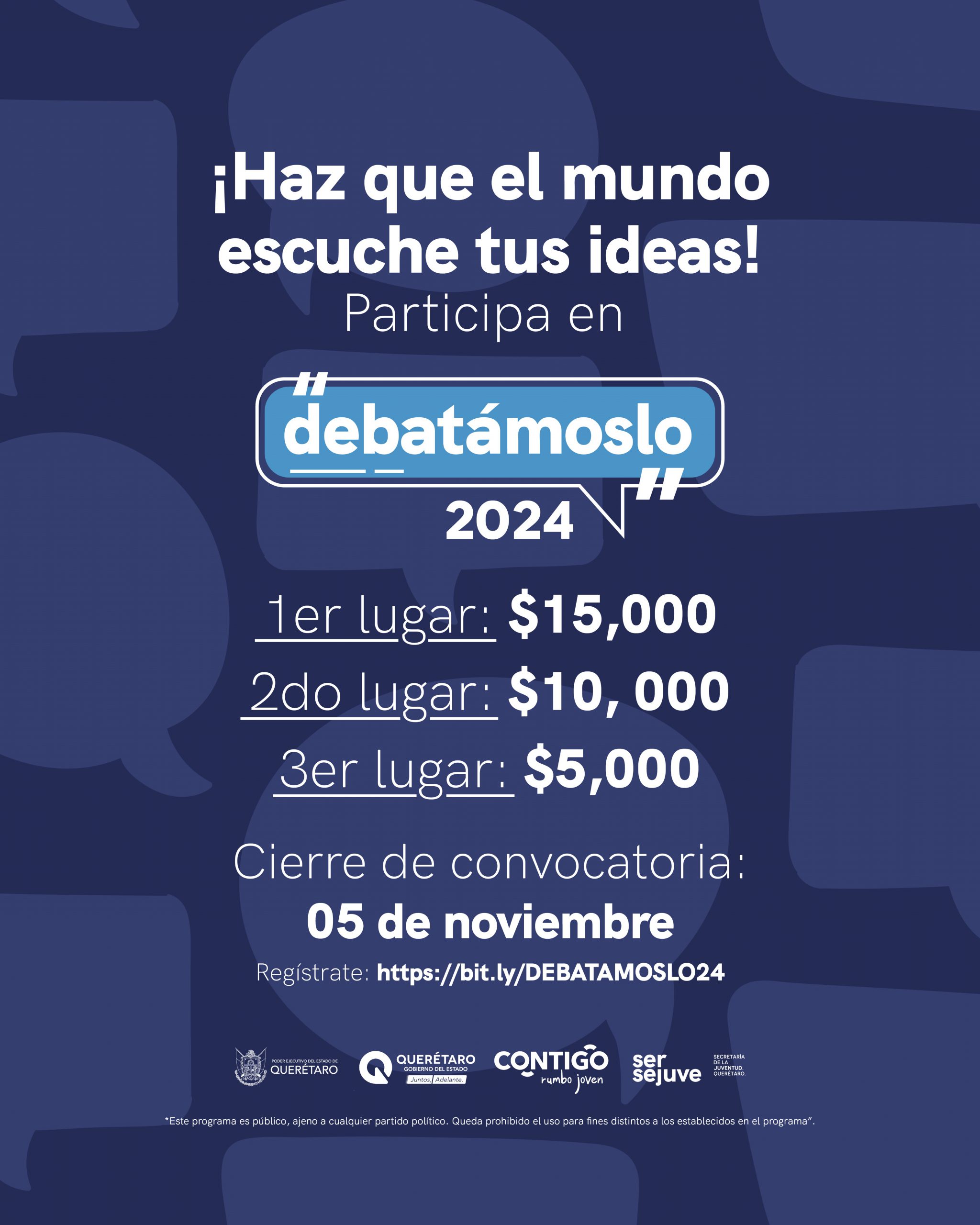 Invitan a jóvenes de Querétaro a participar en concurso de oratoria ...