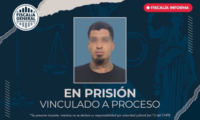 A proceso, imputado por homicidio en Querétaro