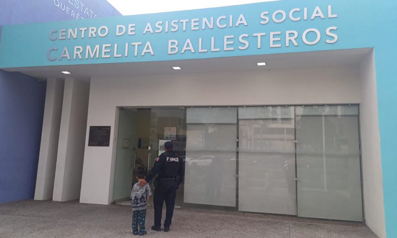 Resguardan a niño de 4 años en Lomas de Querétaro por violencia