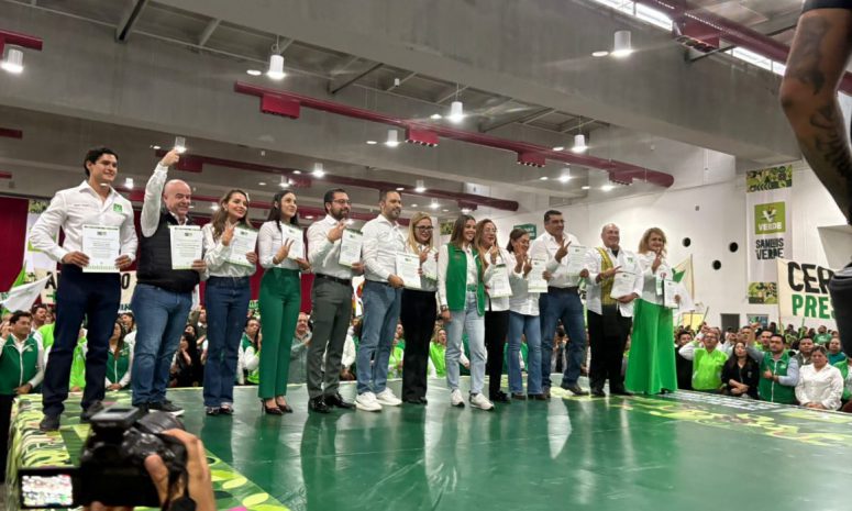 Renueva PVEM comité estatal de SLP con respaldo total de militancia