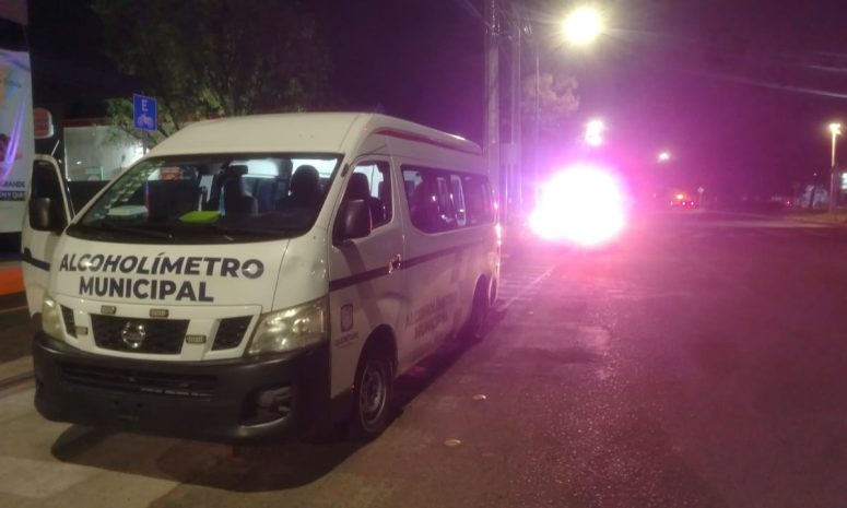 Remiten a 32 conductores por alcoholímetro