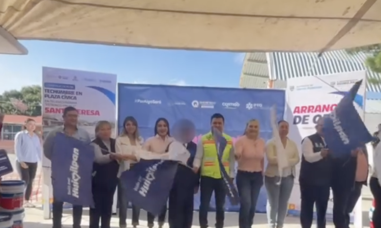 Nueva techumbre beneficiará a 101 estudiantes en Santa Teresa