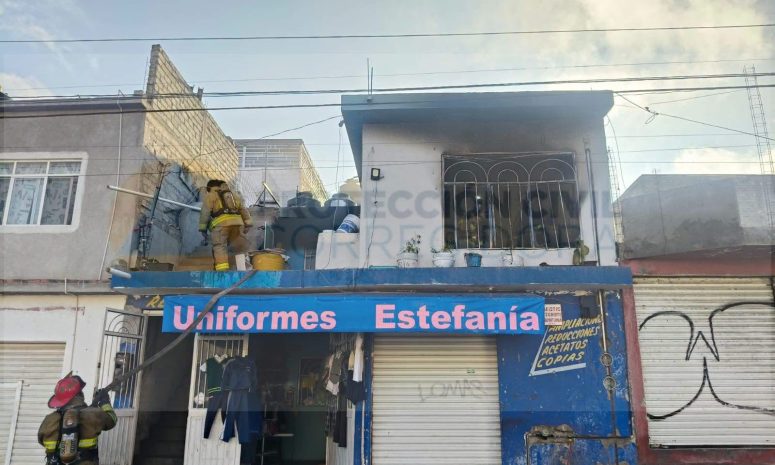 Incendio en vivienda de Corregidora deja solo daños