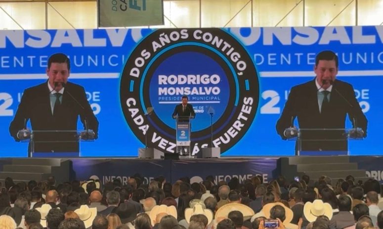 Destaca Rodrigo Monsalvo 2 mil mdp en obra pública durante segundo año