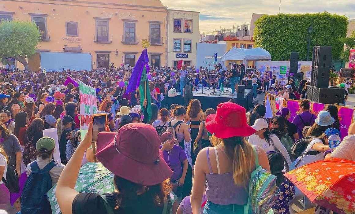 Feminist march of 28S will tour the Historic Center