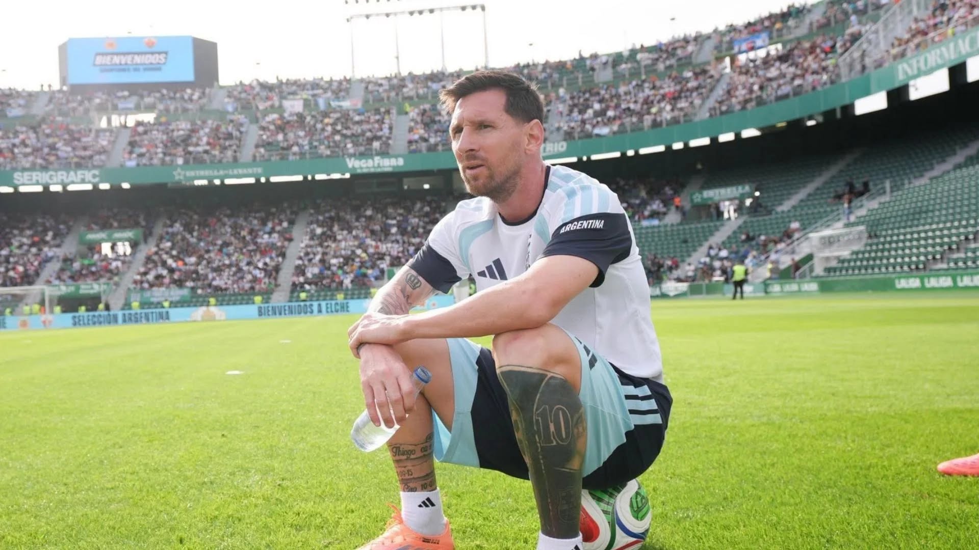 Messi says goodbye to the Argentine National Team after 21 years