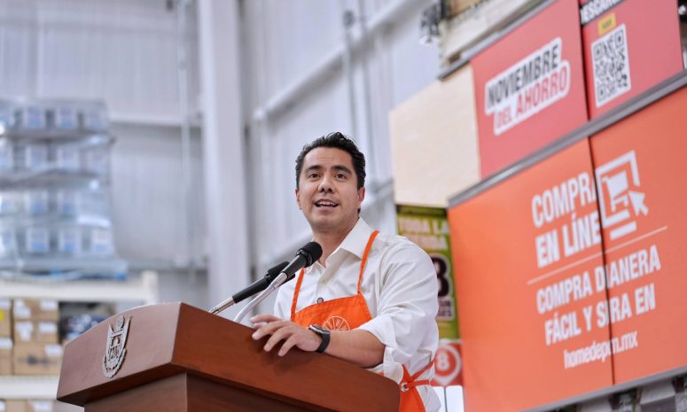 Felifer destaca inversión de 400 mdp de Home Depot La Luz en Querétaro
