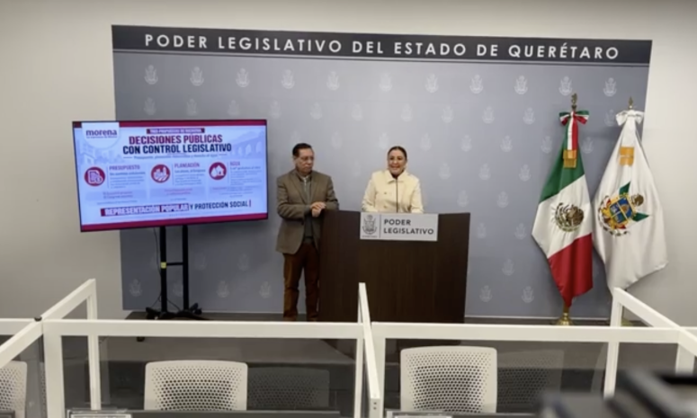 Morena plantea limitar cambios al presupuesto estatal