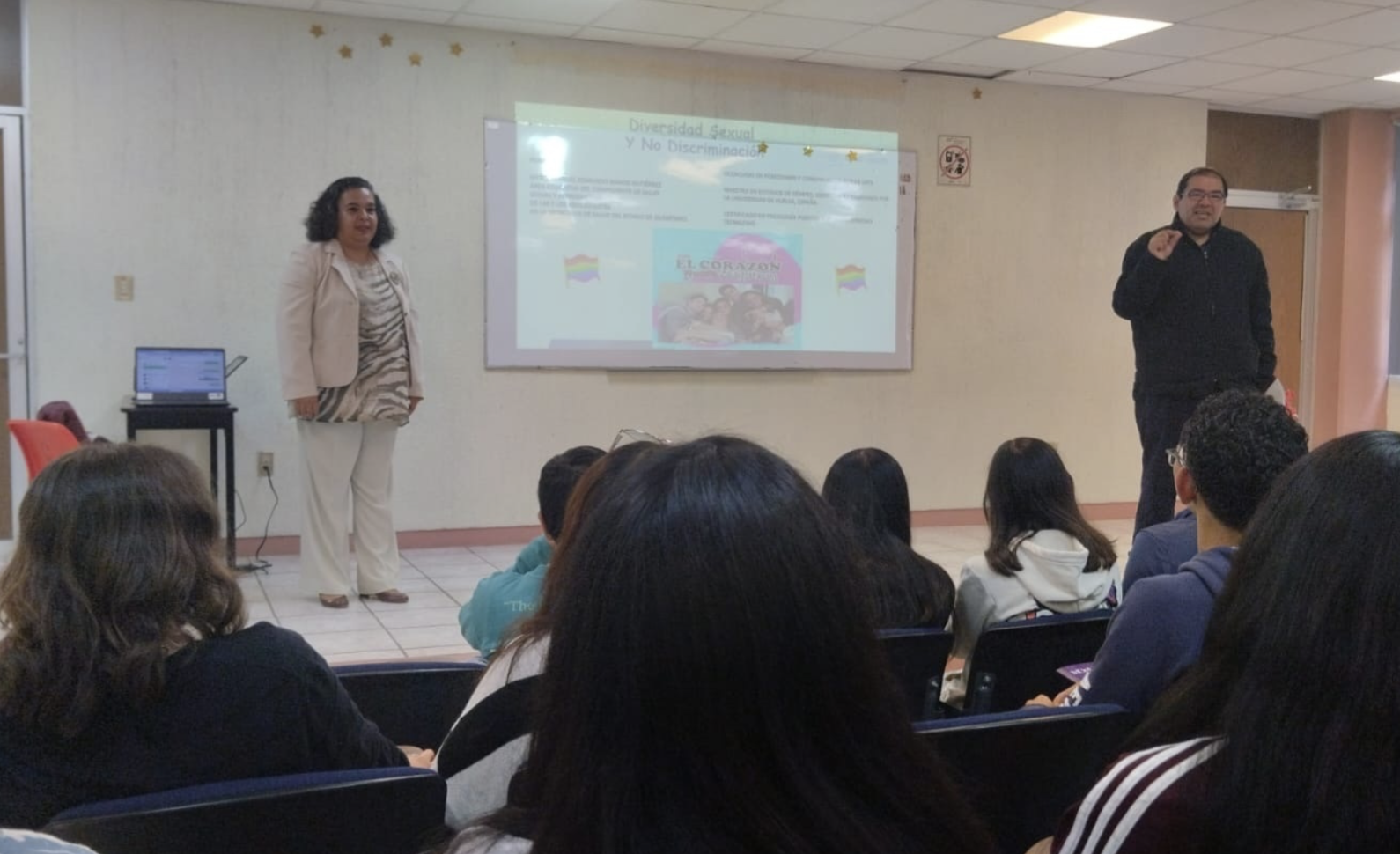 Anti-discrimination workshops given at SJR university