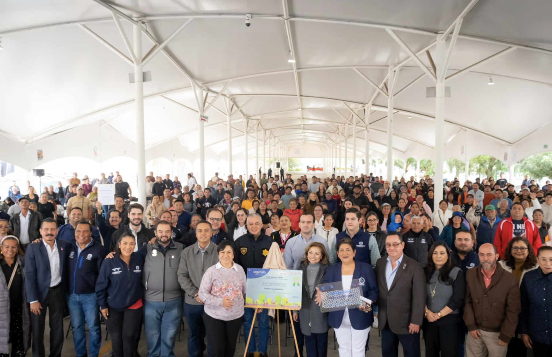 Tianguis Sombrerete earns smoke-free health certification in Querétaro