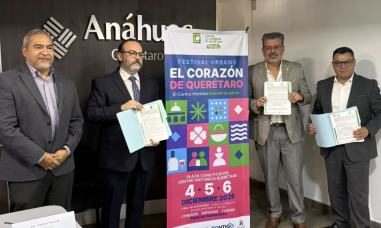 Festival Urbano reunirá a 104 expositores en el Centro Histórico de Querétaro