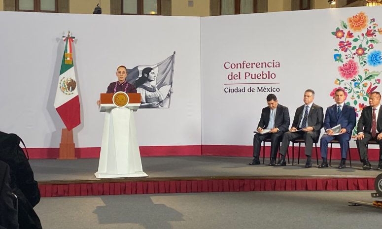 Sheinbaum confirma diálogo entre Harfuch y Mauricio Kuri