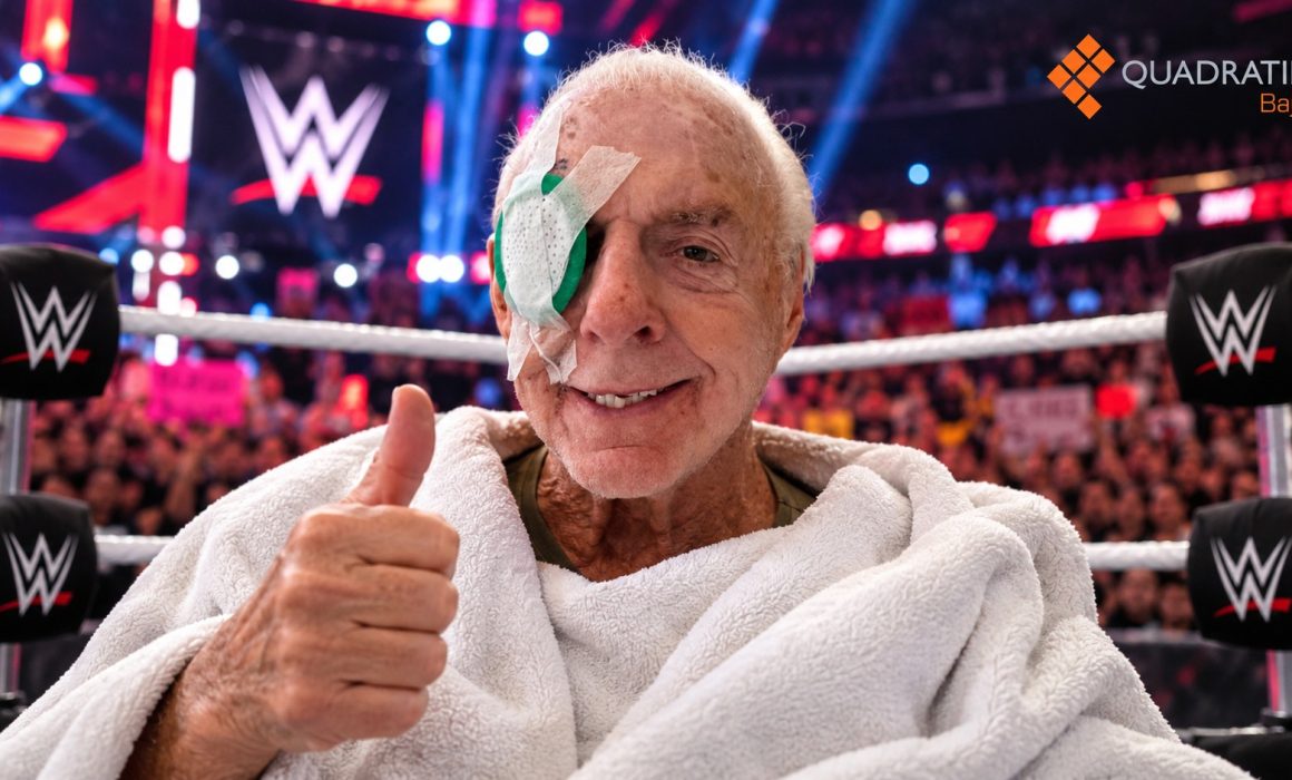 Ric Flair recovers after fall