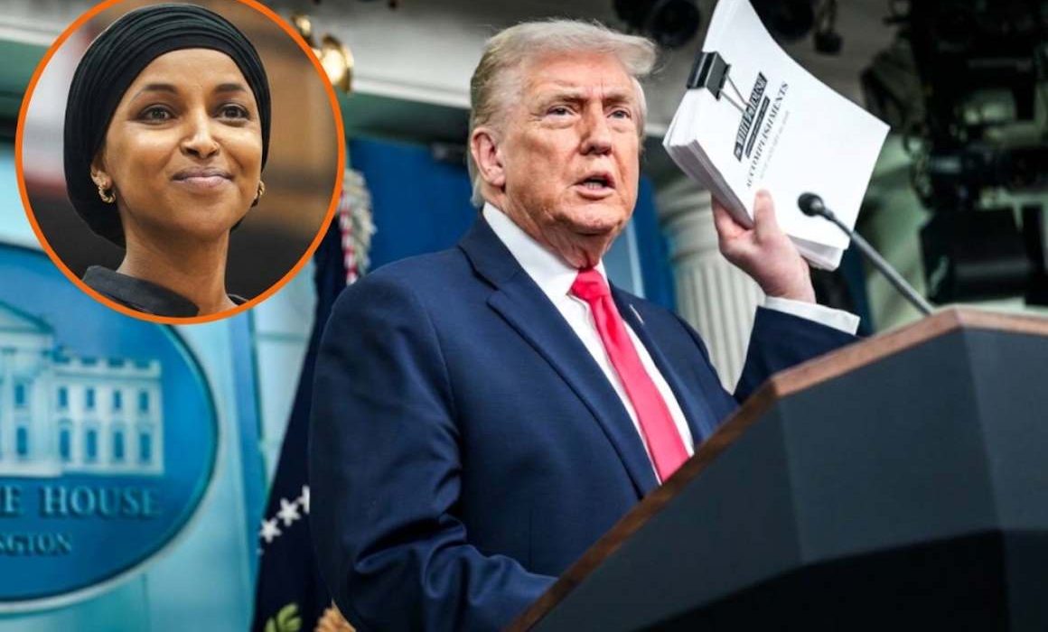Trump denounces Ilhan Omar for alleged false name and asks for her resignation