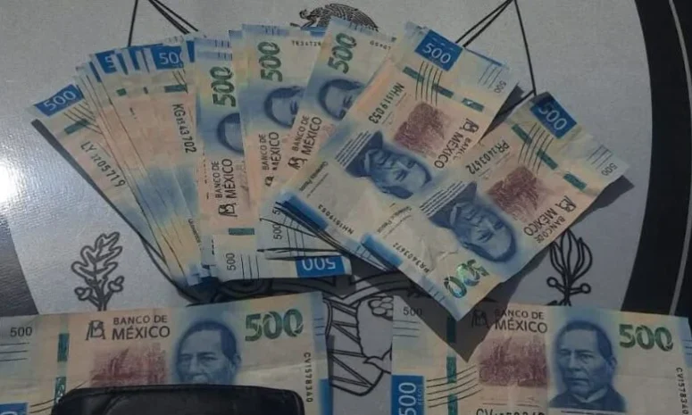 Detienen a tres personas con billetes aparentemente falsos en Corregidora