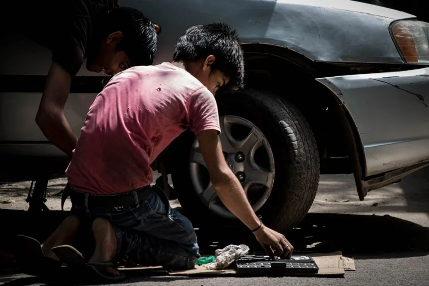 They detect 17 minors working in Querétaro
