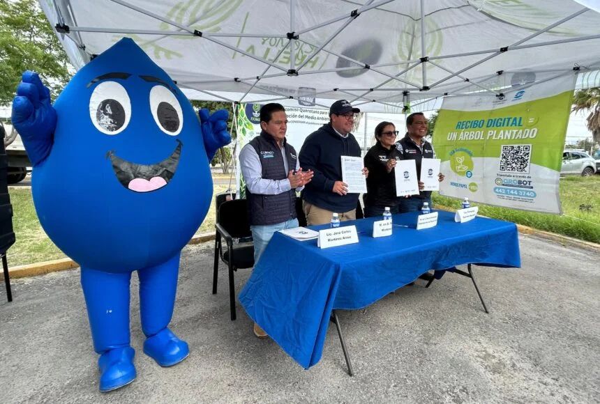 Changing your water bill to a digital version will allow you to plant trees