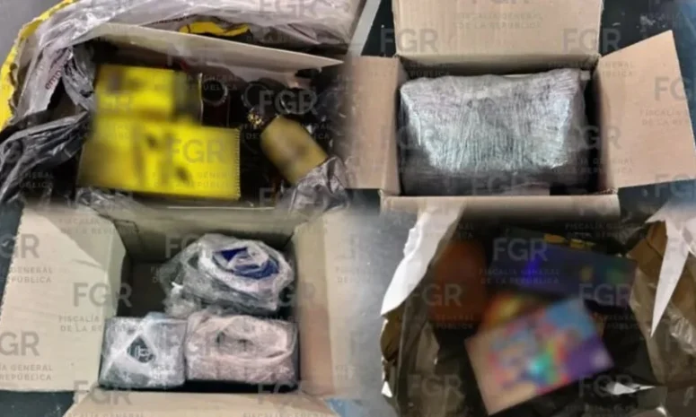 Aseguran cannabis, vapeadores y presuntas sustancias tóxicas en el AIQ