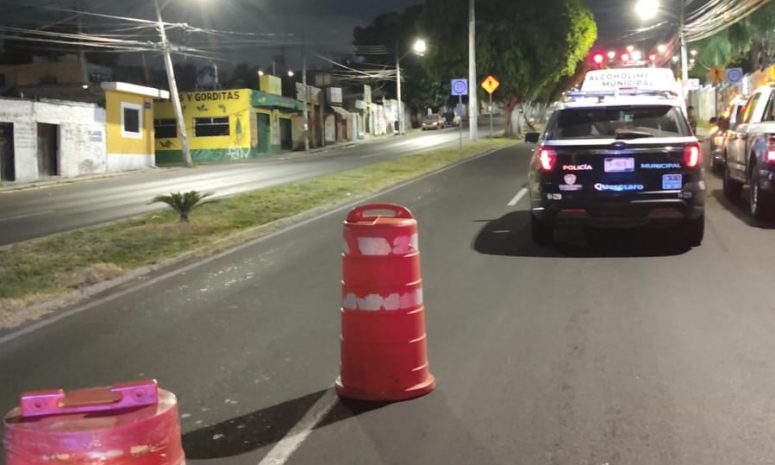 Alcoholímetro deja 32 detenidos en Querétaro durante una semana